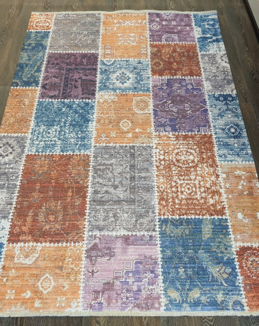 Ковер турецкий 648007 BANCO (Акрил - Хлопок, разноцветный)