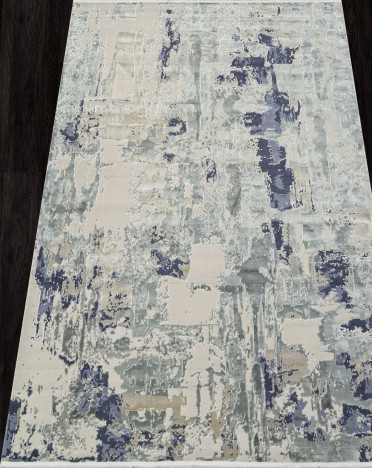 Ковер турецкий A123AY EMPEROS OLIMPOS (Акрил, Эвкалиптовый шелк, серый, голубой)