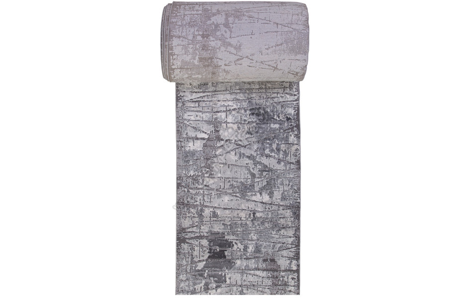 Турецкая ковровая дорожка 03752A GREY - коллекция ARMINA