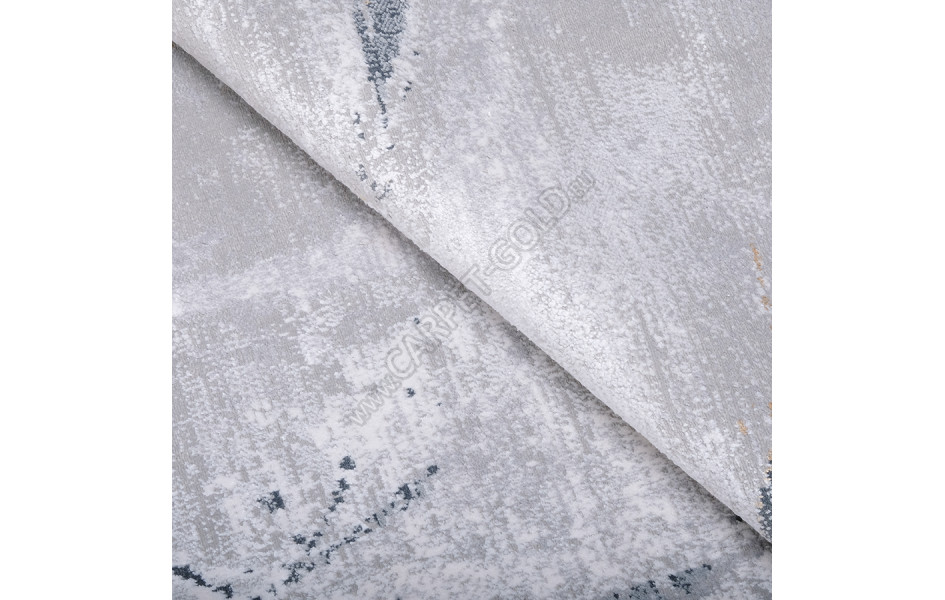 Ковер из вискозы A523A ЦВЕТ GRAY / CREAM