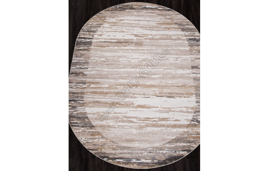 Ковер D983 - BEIGE - Овал - коллекция NATUREL
