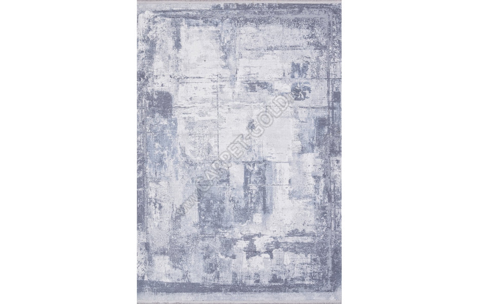 Ковер AB074A - GREY / BLUE - Прямоугольник - коллекция LOTUS