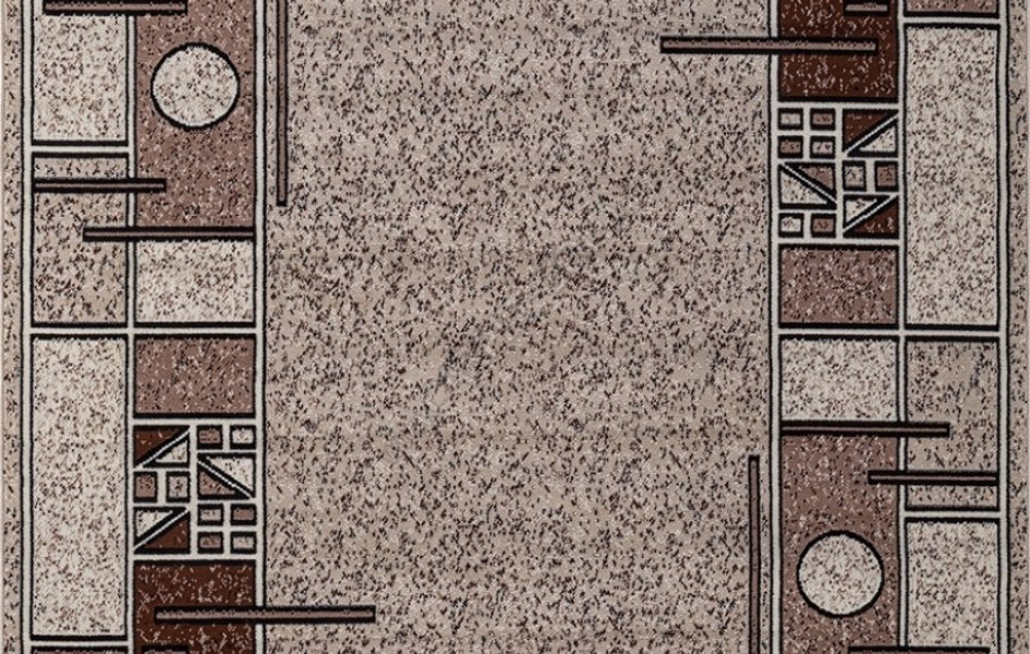 Ковер ALBINA 3 - BEIGE - Прямоугольник - коллекция GAVANA