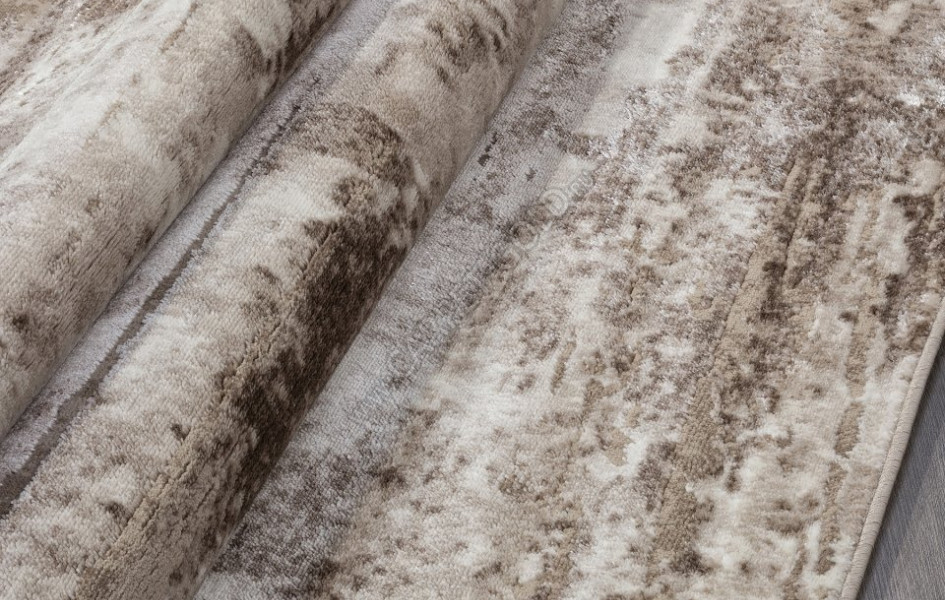 Ковер в стиле модерн F176 - BEIGE - Прямоугольник - коллекция ALABAMA