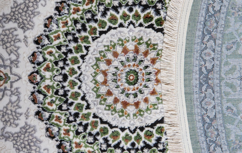 Amira 4836A D.Blue-L.Grey (зелёный) овал