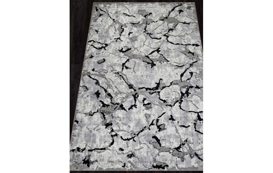 Ковер F289 - DARK GRAY - Прямоугольник - коллекция PALERMO