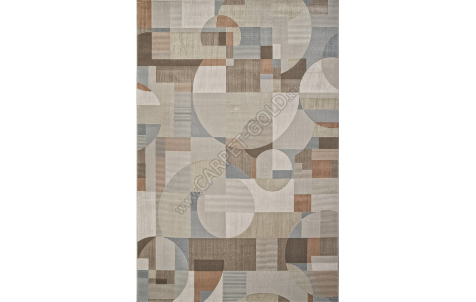 Ковер F409AF - BROWN / PUDRA - Прямоугольник - коллекция AFINA