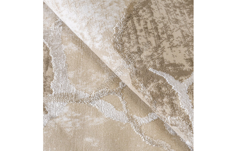 КОВРЫ ДИЗАЙН 10455A ЦВЕТ BEIGE / BEIGE Nord
