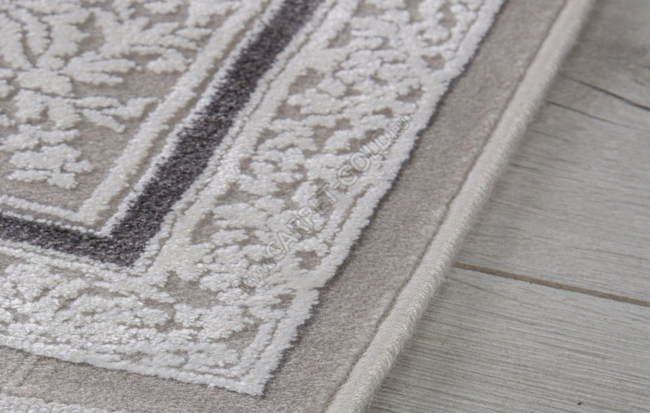 Ковер 32229A - GREY / WHITE - Прямоугольник - коллекция ANATOLIA